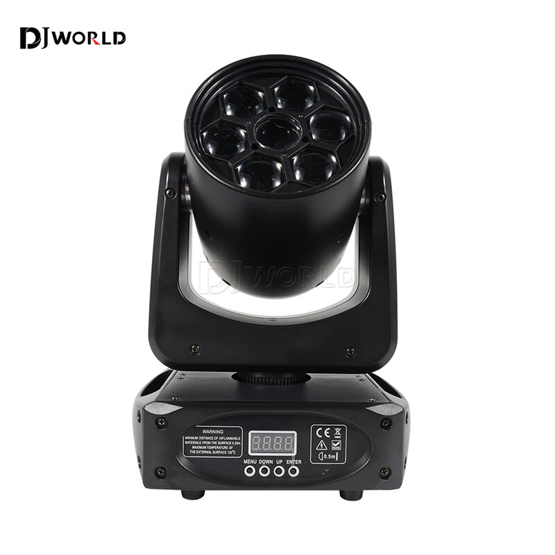 DJWORLD-foco de luz LED con cabezal móvil para DJ, luces de seis ojos de abeja, 6x15W, 4 en 1, RGBW, 100W