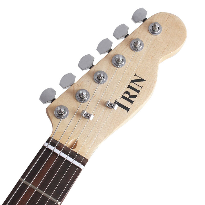 IRIN-Guitarra Elétrica com Alto-Falante, Corpo Basswood, Bege Pescoço, 22 Frets, 6 Cordas, 39 ", Peças de Guitarra, Acessórios