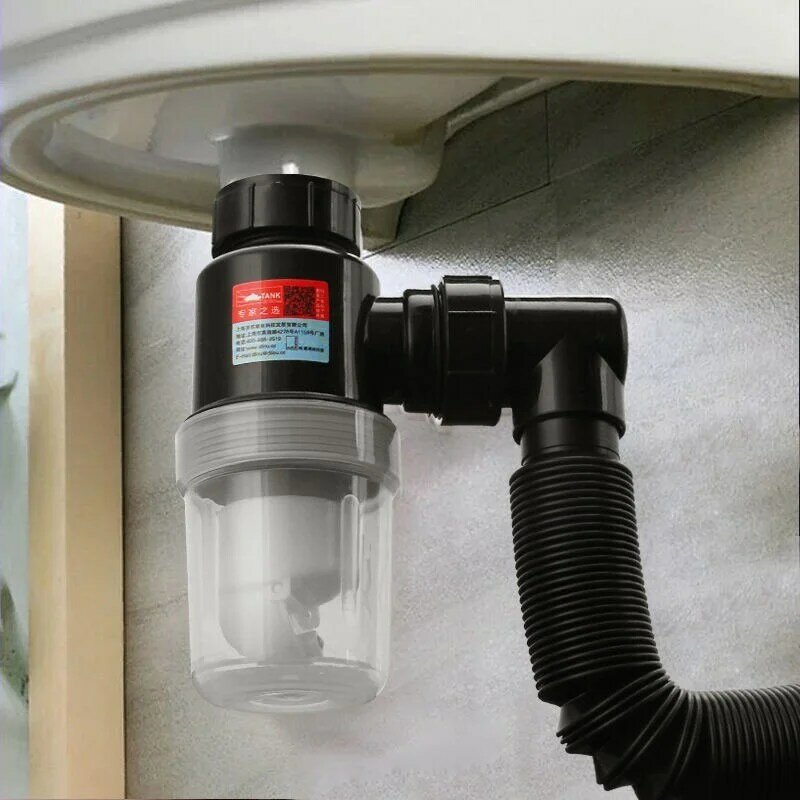 Langlebiges Küchen zubehör Sanitär Home Spüle Schlauch Waschbecken Rohrleitung Spüle Deodorant Sieb Abfluss Abwasser rohr