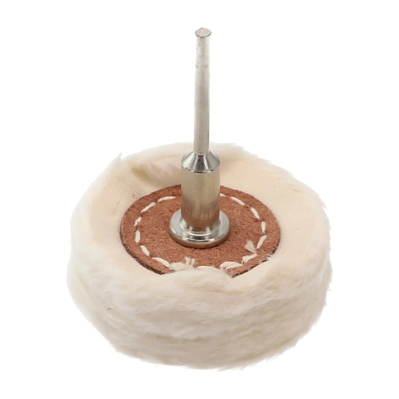 Jeweler Polish Cloth Wheel 50mm Abrasive Brush 3mm Shank Rotary T Type Jewelry Mop Buffer Polisher Head Grinder