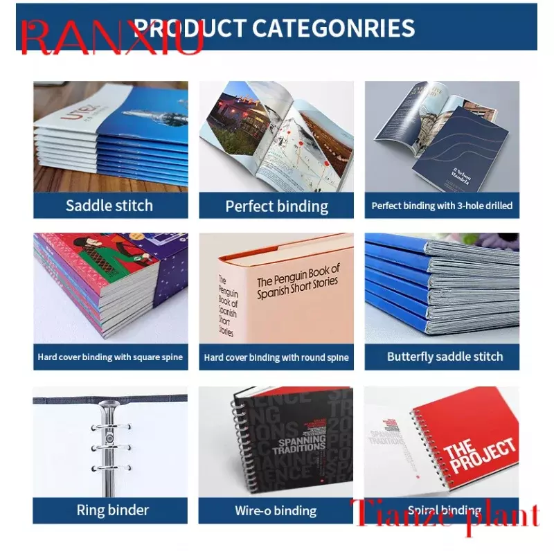 Op Maat Bedrukt Hoge Kwaliteit Fabriek Goedkope Prijs A4 A5 Tweevoudige/Drievoudige Flyer/Brochure Afdrukken