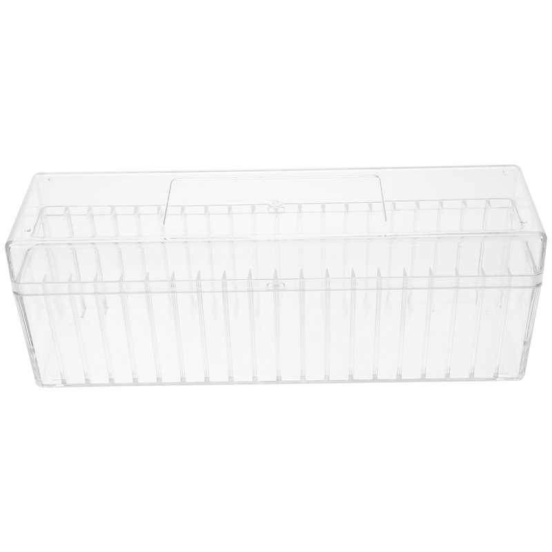 Plastic Coin Storage Box Clear Coin Holder 20-Slots Coin Display Box Commemorative Coin Box