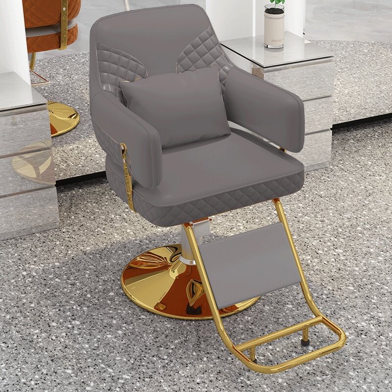 Stylist Working Barber Chair Facial Equipment Gaming Stool Barber Chair Metal Cosmetic Silla De Barbero Beauty Salon Equipment