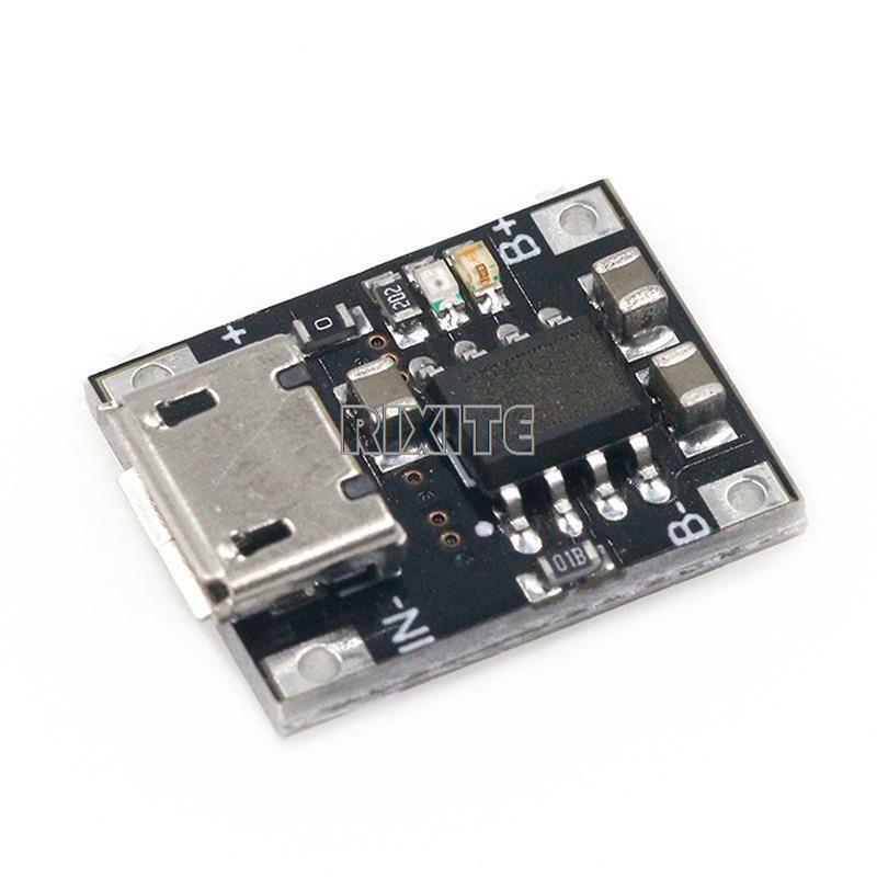 1-10PCS Mini Lithium Battery Charging Module 1A Charging Plate 4056 Module 18650 Charger Micro Interface