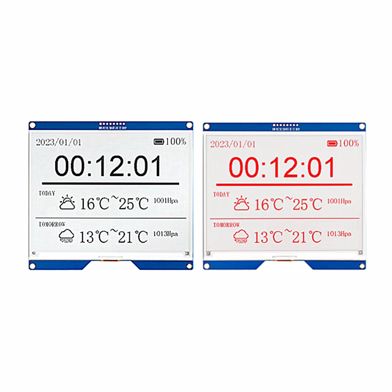 5.83 inch electronic paper ink screen 648X480 SPI display module black, white and red EPD UC8179