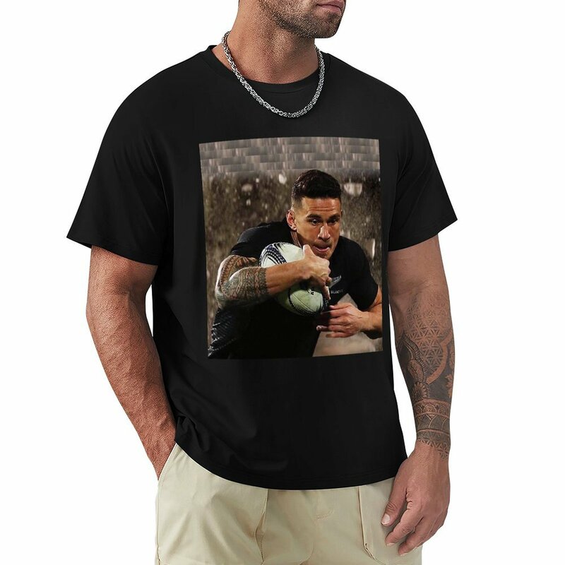 Koszulka Sonny Bill Williams 1 #210322 koszulka czarna bluza męska