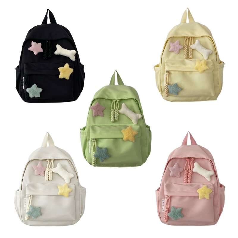 Reisetasche, vielseitiger Rucksack für Mädchen, Studenten, Schultaschen, leichte Büchertaschen