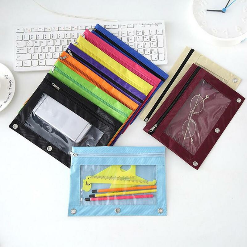Boîte de rangement transparente pour crayon, étui à crayons utile, stockage de grande capacité, stockage de lunettes, stockage de poudres