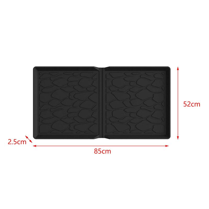 Silicone Stroller Wagon Mat Easy Clean Foldable Prevent Dirt Water Spill Comfortable Waterproof Accessories All Weather Mat