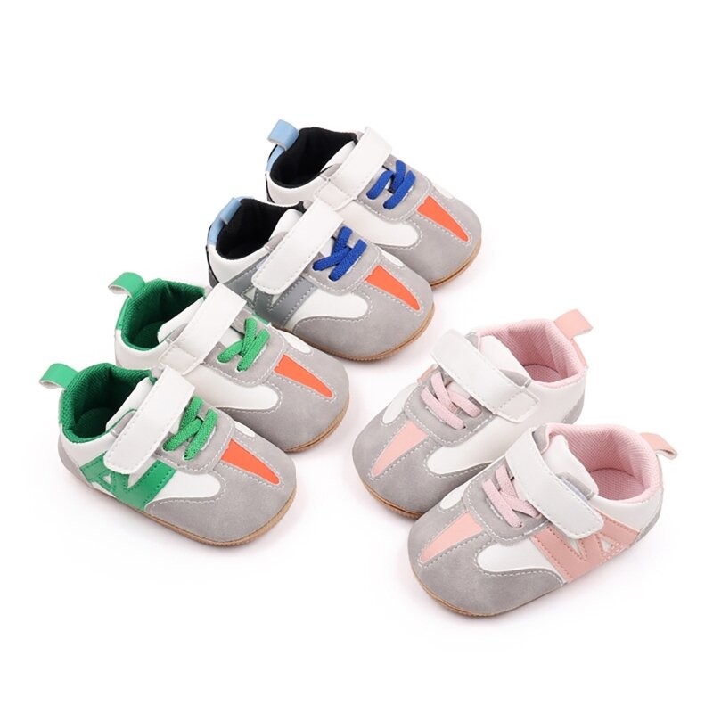 L5YF Zapatilla deporte para bebé, primeros zapatos para caminar, zapatos suaves para antes caminar