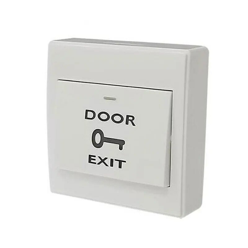 10pcs  Door Exit Button With Bottom Box For Door Access Control System Suitable For All Kinds Of Electric Lock