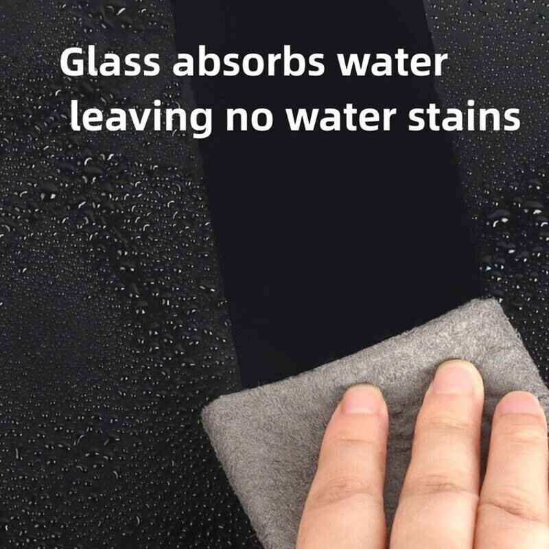 Montaggio vetro pulito assorbimento d'acqua microfibra Texture morbida nota numero di pezzi contenuto del pacchetto nome del prodotto