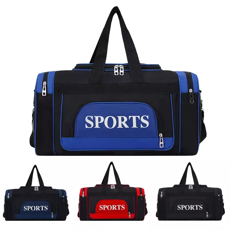 Travel Bag Luggage Storage Pack Large Capacity Portable Business Travel Handbag Waterproof Sports Fitness Shoulder Bag Unisex