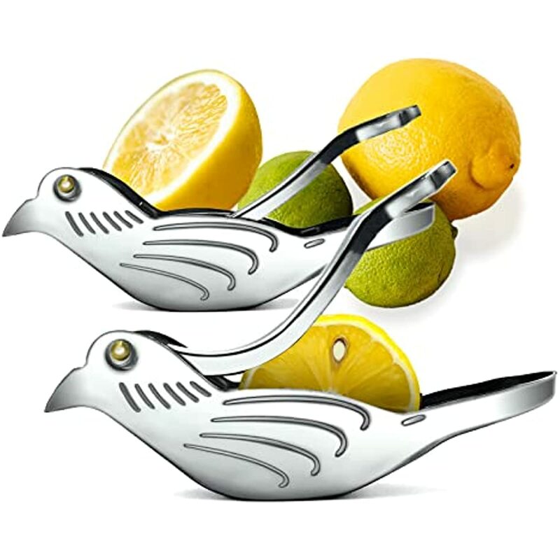 Acryl Schijfje Citroen Squeezer Vogel Hand Juicer Citrus Oranje Vruchtensap Druk Handleiding Squeeze Metalen Voor Keuken Gereedschap