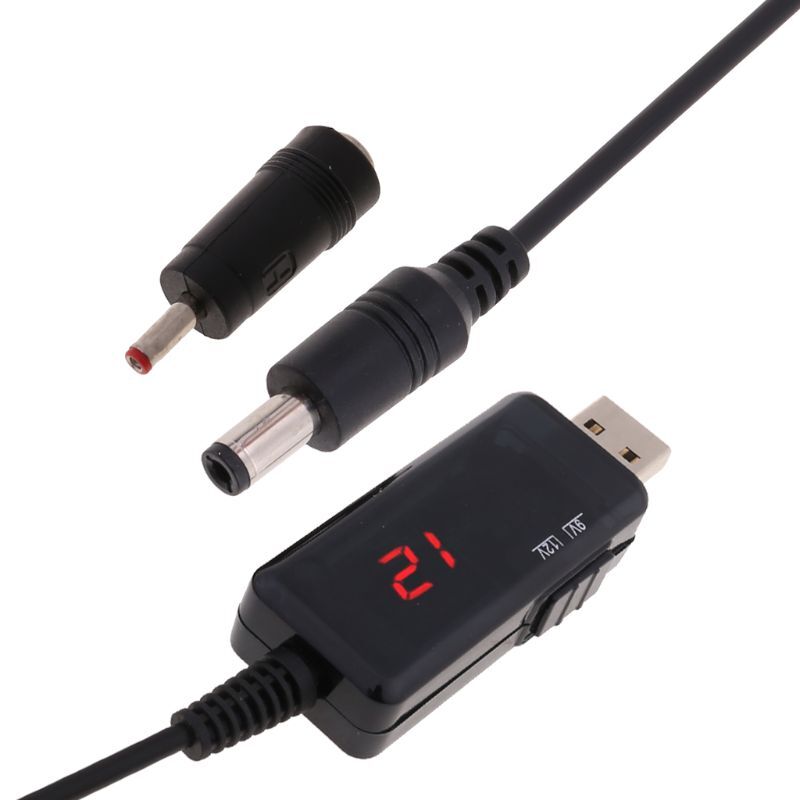 67JE voor Converter voor 5V naar 9V 12V USB Step Up Voedingsadapter met