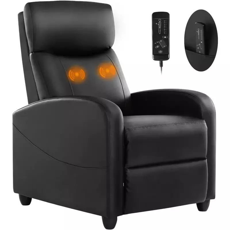 Wohnzimmer Stuhl Stoff Massage Liegestuhl Winback Stühle verstellbarer moderner Liegestuhl mit gepolsterter Sitz lehne