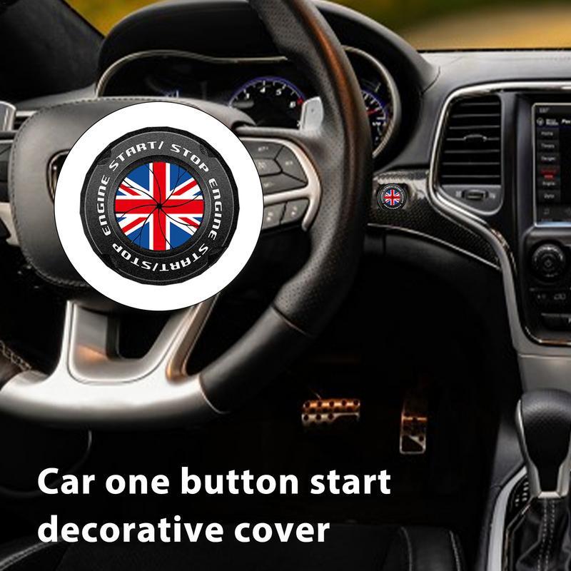 Cubierta protectora del botón de arranque y parada del motor, accesorios de coche, pulsador de repuesto automotriz