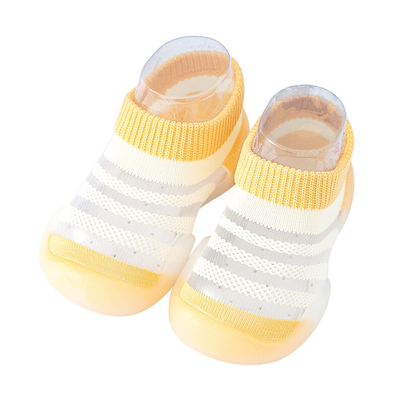 Сетчатые туфли для новорожденных, мягкая нескользящая подошва, обувь для маленьких мальчиков 0-4 лет, весна-лето