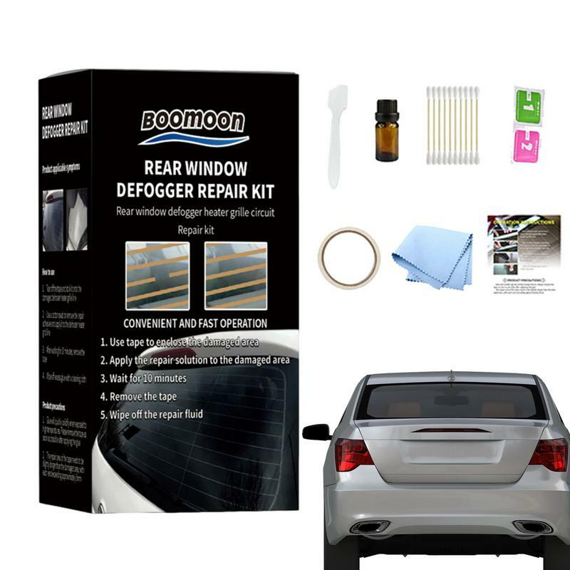 Janela traseira Grid Repair Tool, eficiente pára-brisa Defogger Kit para Automóveis, Grid Care Acessórios para Minivan Racing