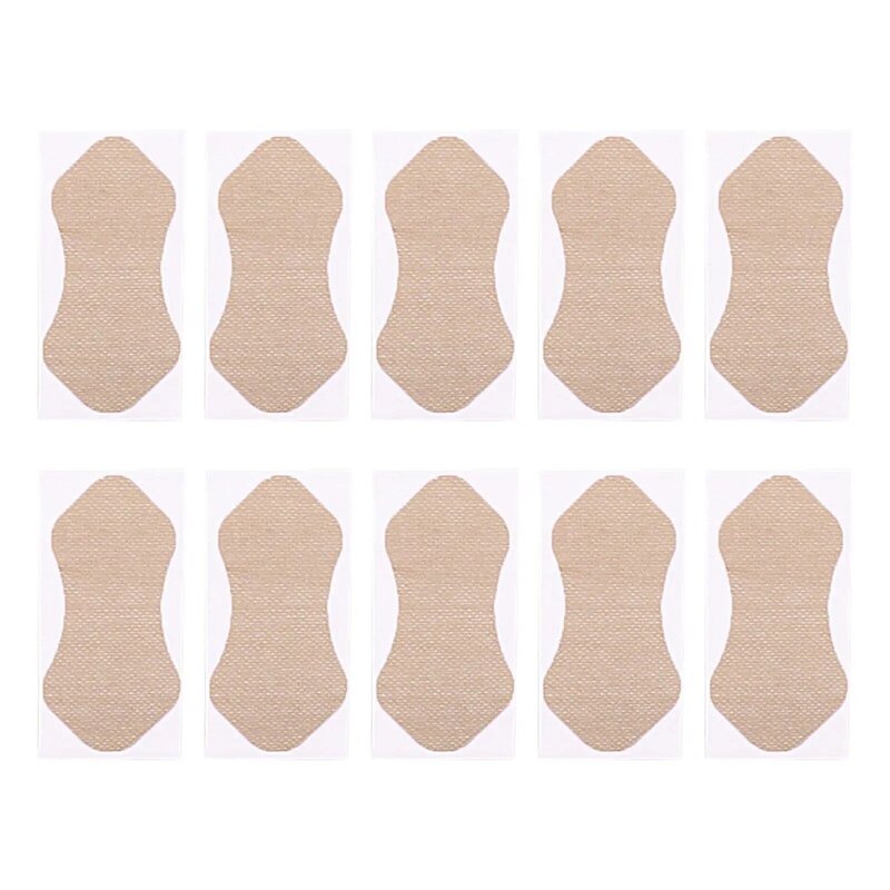 10Pcs Armpit Sweat Pads Sweat Absorbing Invisible Breathable Soft for Men Women Traceless Sweat Protector Pads Armpit Patches