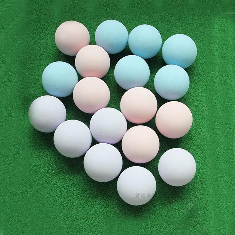 Foam Golf Balls Colorful Eva Foam Golf Practice Balls for Kids Soft Lightweight Toy with Realistic Feel Long Lasting for Indoor