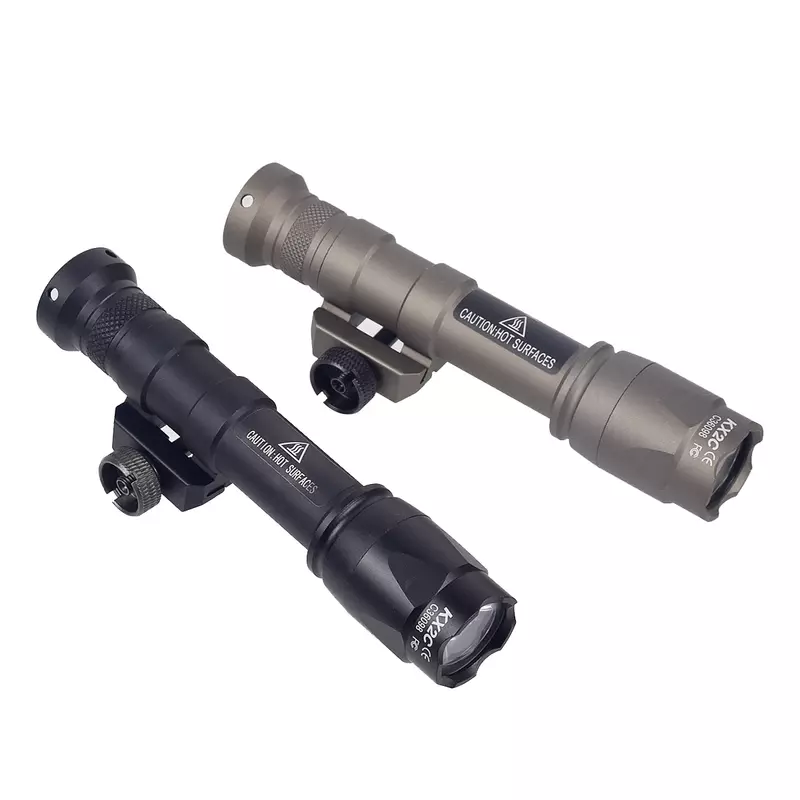 Surefir-Ultra Tactical Scout Light, Rifle Arma Lanterna, Caça, Interruptor de pressão momentânea, M600C, M600, M300, X300, US Warehouse