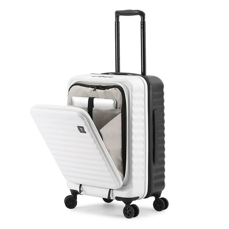 Открывающаяся передняя молния от PLUENLI, телефон для багажа, деловая функция, раздвижной багаж
