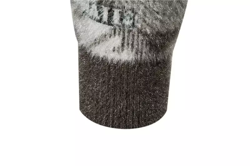 Мужской теплый вязаный свитер, мягкий и удобный свитер из искусственной норки, Осень-зима