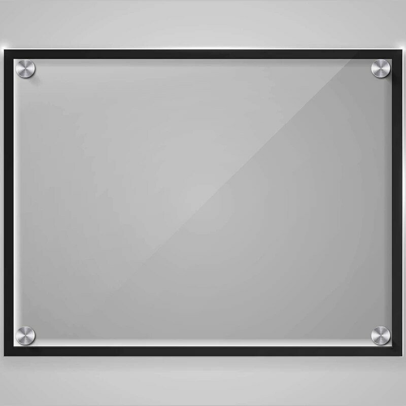 25 paczek wkrętów reklamowych mocuje szklane tipsy akrylowe do szklanych grafik i wyświetlaczy znaków (3/4X1 Cal)