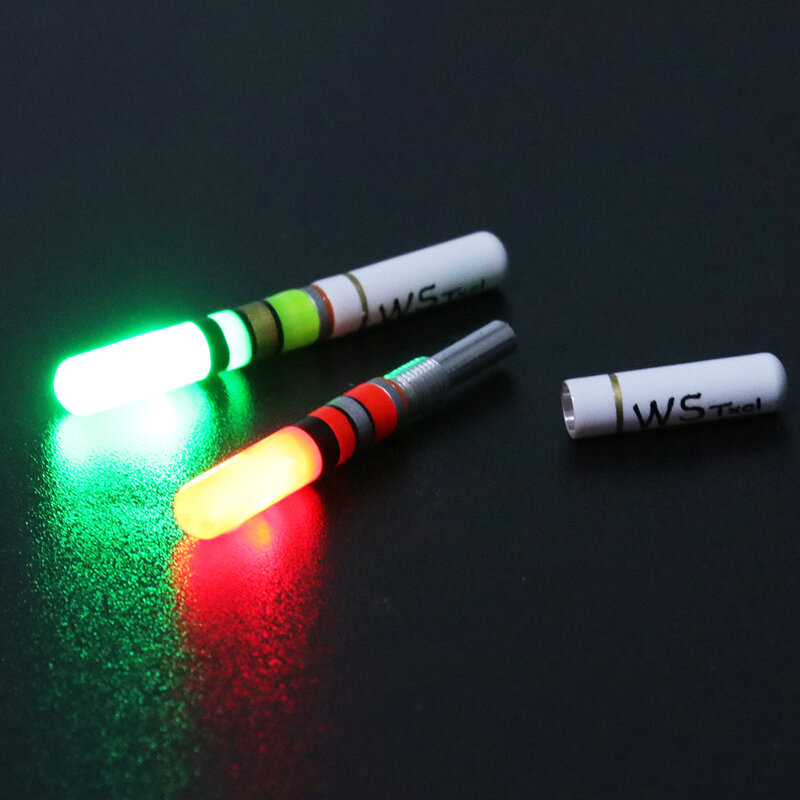 USB Charge Light Stick Rod, Bateria de Lítio, Luminosa, Elétrica, LED, Pesca Noturna, Float Tackle, Brilhante, Lâmpada Fluorescente, CR322, 3.6V