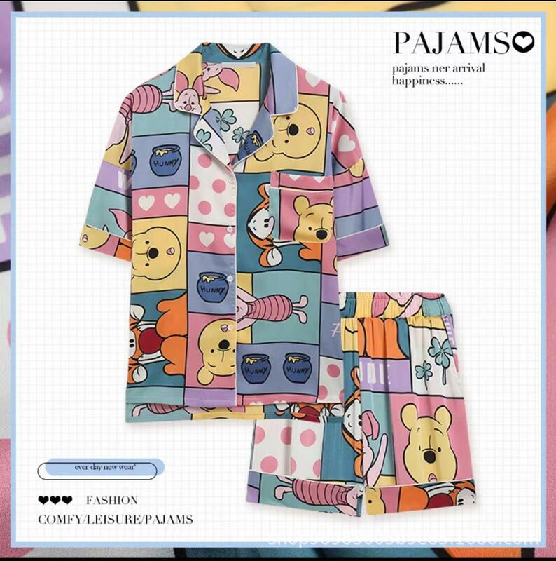 ディズニー-ミッキーとミニーのプリンセスパジャマ,半袖,夏,家庭用