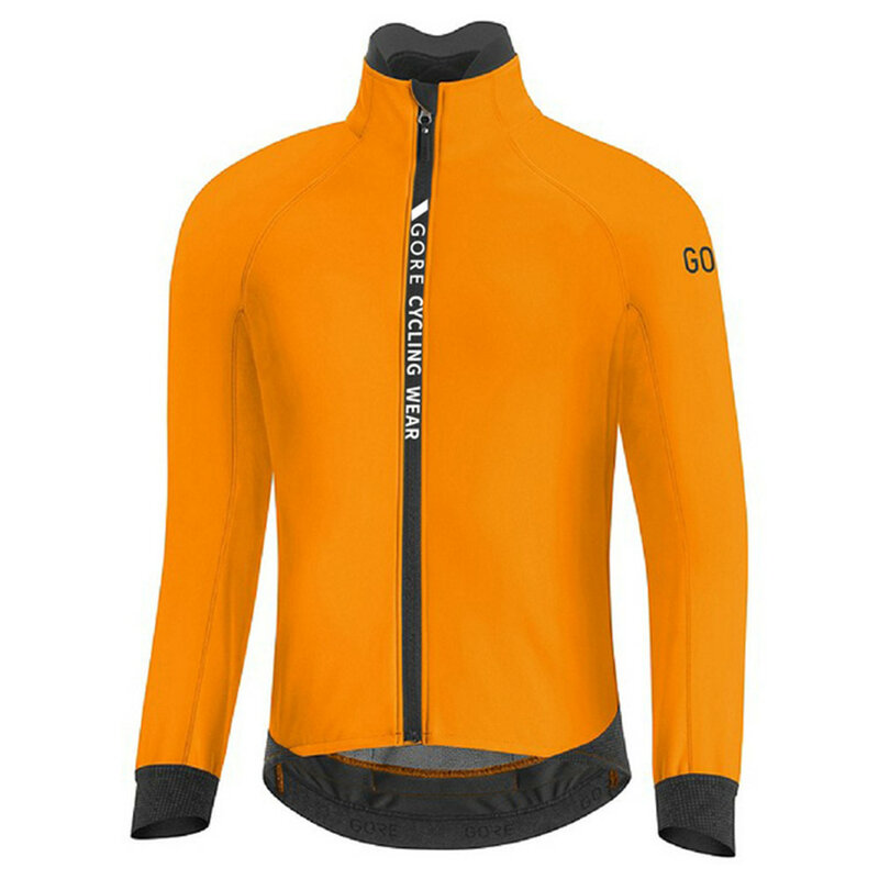 GORE abbigliamento da ciclismo giacca da ciclismo in pile termico uomo abbigliamento da bicicletta invernale MTB maglie a maniche lunghe magliette in lana Jersey da bici da strada