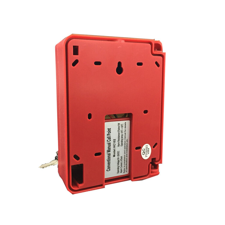 SB116 Feuer Alarm System Konventionellen Handmelder-taste station Feuer Push In Pull Down Notfall Alarm