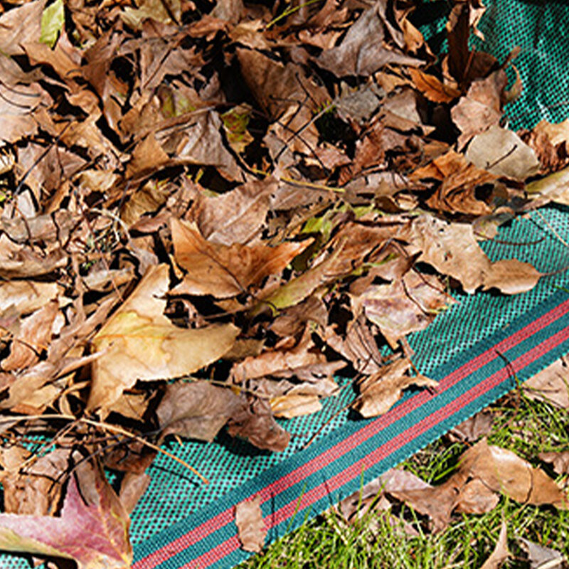 Sacos versáteis da folha verde, solução conveniente para o desperdício do quintal e a coleção da folha, grande capacidade mas