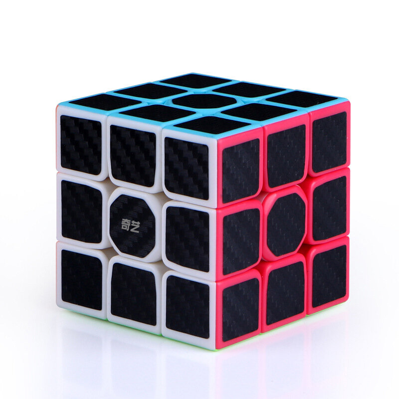 Magic Cube Carbon Fiber  About 2x2 3x3 4x4 5x5 Cube Set Sticker Speed Magic Cubes Puzzle Toy Children Kids Gift Toy Educ Toy