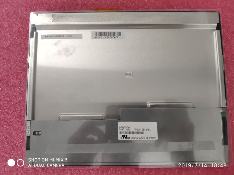 An original AA104SH02 AA104SH01 10.4-inch LCD screen, 100% tested and shipped quickly. 60 days warranty