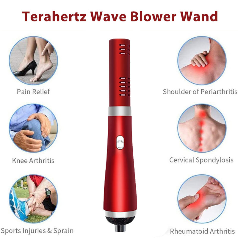 Terahertz Therapy Device Iteracare Light Magnetic Healthy Physiotherapy Machine Body Care Pain Relief Electric Hair Blower Wand