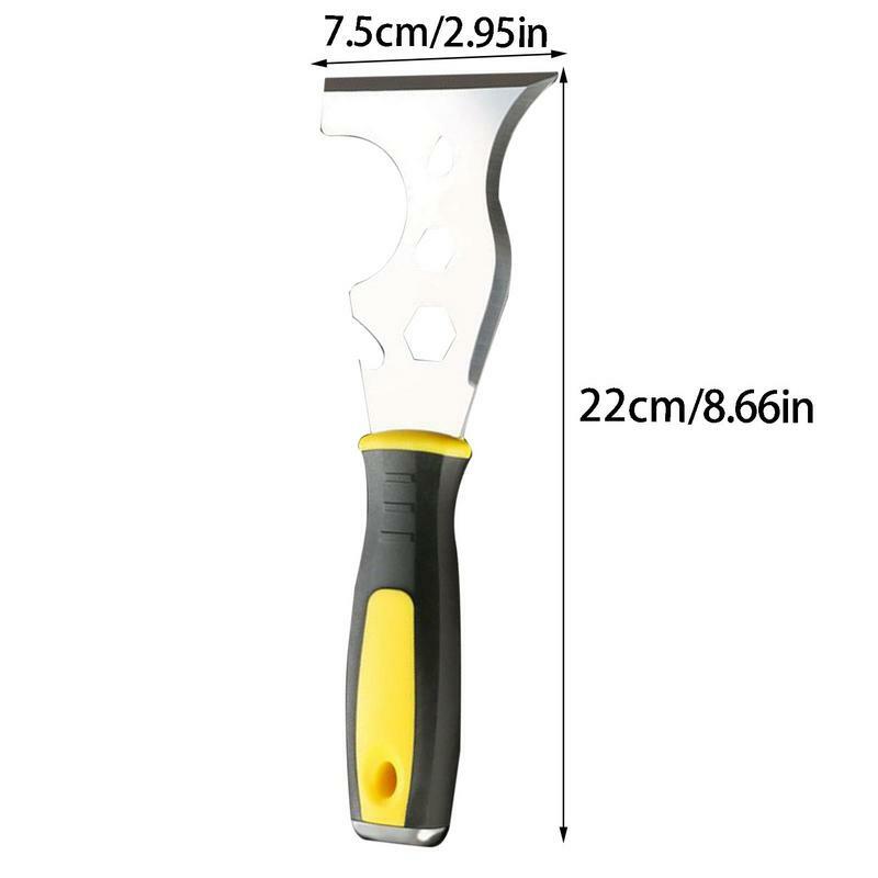 Putty Knives Scraper Removal Construction Tool For Wallpaper Can Opener 7 In 1 Multi-purpose Drywall Home DIY For Painting