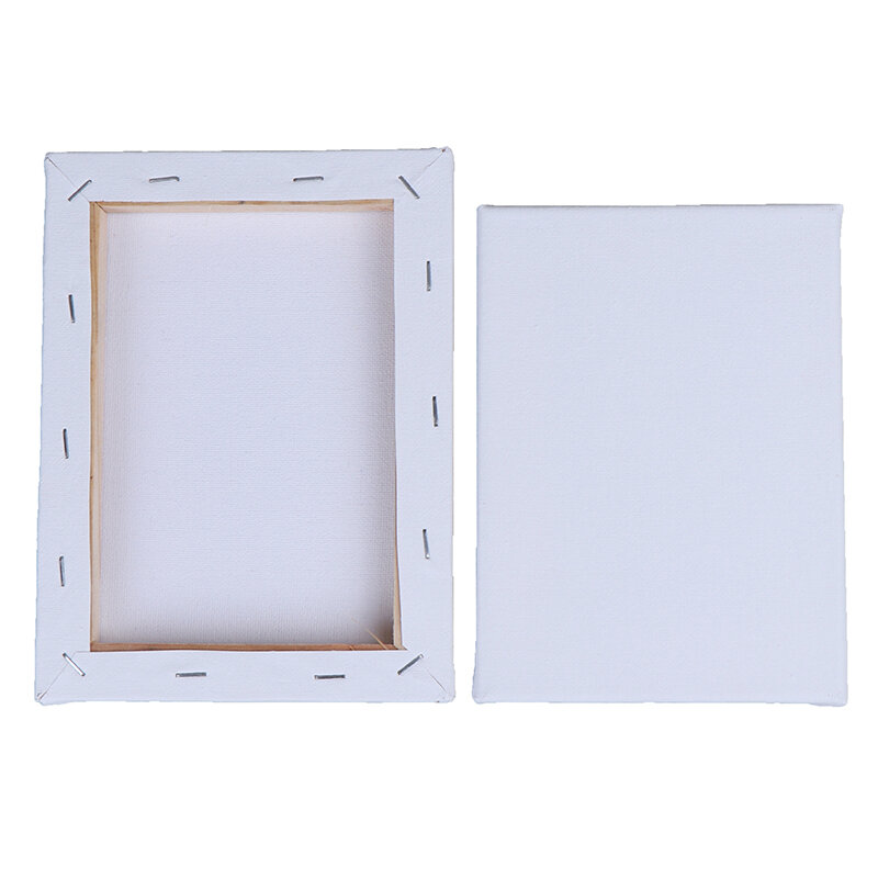 New Mini Stretched Artists Canvas Art Drawing Board Blank Canvas Painting Acrylic Oil Paint DIY Craft Supply