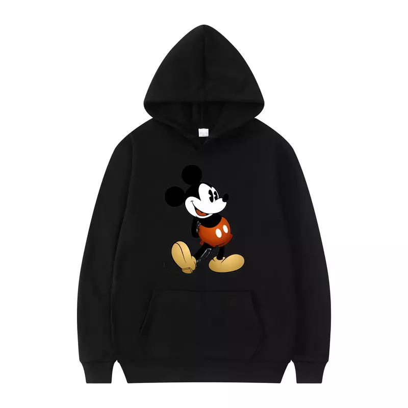 Disney-Sudadera con capucha de Mickey Mouse para hombre y mujer, suéter con estampado de Mickey Mouse, Tops de Anime, jersey de sección para parejas, gran oferta, novedad