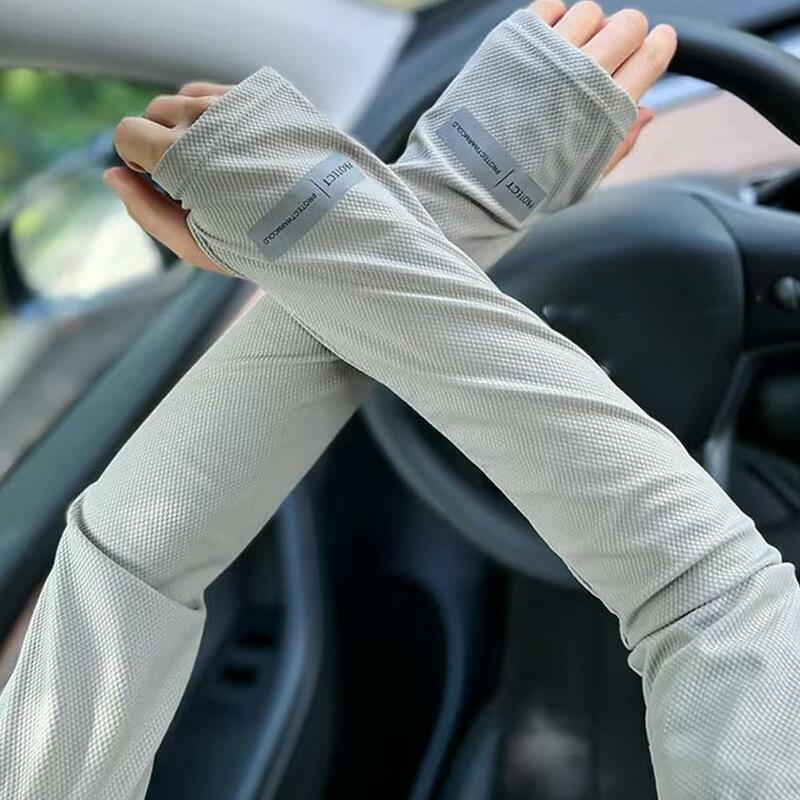 UV Cooling Arm Sleeves For Men Women With Neck Gaiter Sun Protection Ice Fabric Arm Sleeves Face Mask For Summer Sports Driving