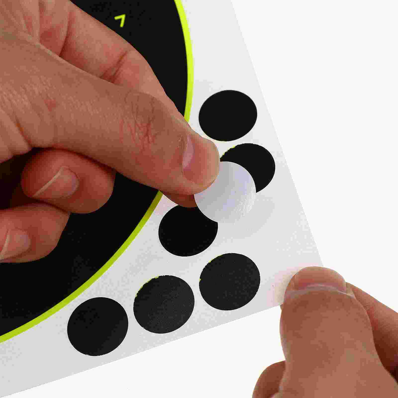 30 Pcs Sticker Target Paper Targets Targets Pvc Self-adhesive Circle