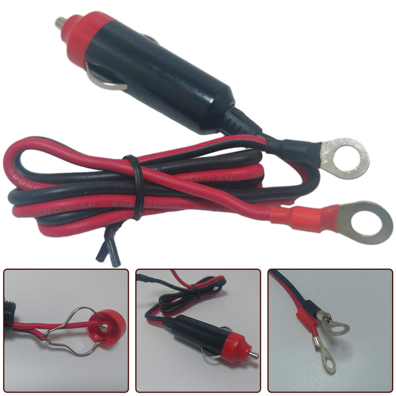 Black Red Convenient Male Plug ABS Convenient Male Plug Brand New Durable High Quality Hote Sale Non Deformation