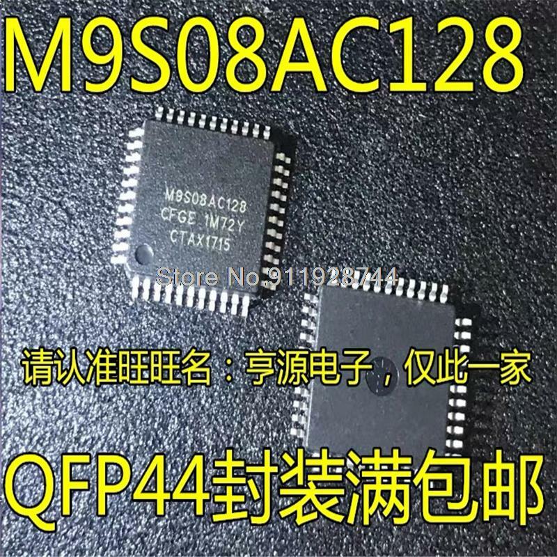 1-10 قطعة M9S08AC128 M9S08AC128CFGE QFP44
