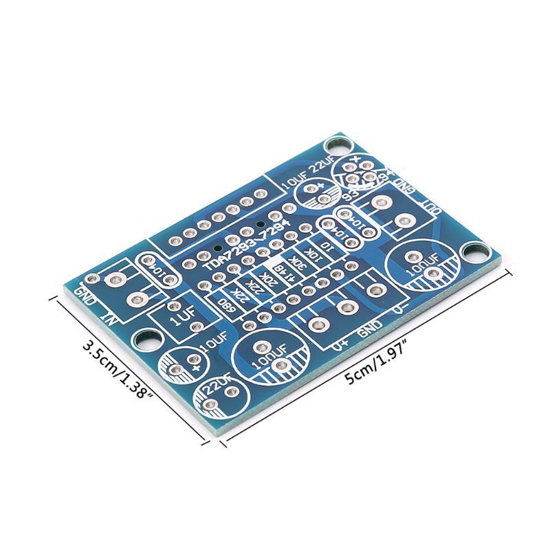 Placa amplificadora canal Mono TDA7293/TDA7294, circuito PCB, placa desnuda