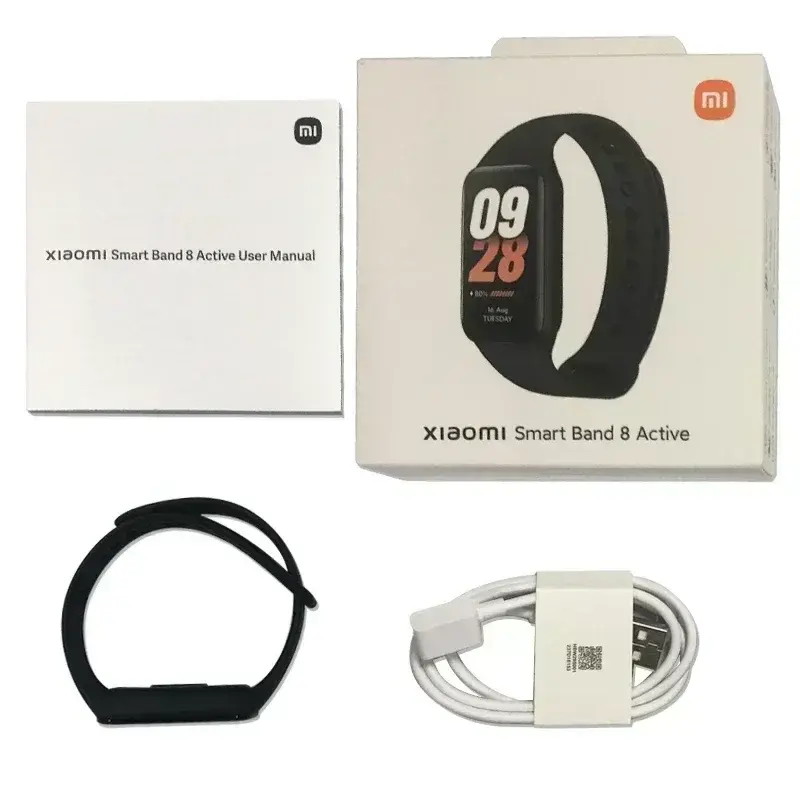 Xiaomi-Smart Band 8 com Monitor de Freqüência Cardíaca, Versão Global, Ativo, 1,47 "Display, 5ATM, Impermeável, 50 + Modos Esportivos, Estreia Mundial