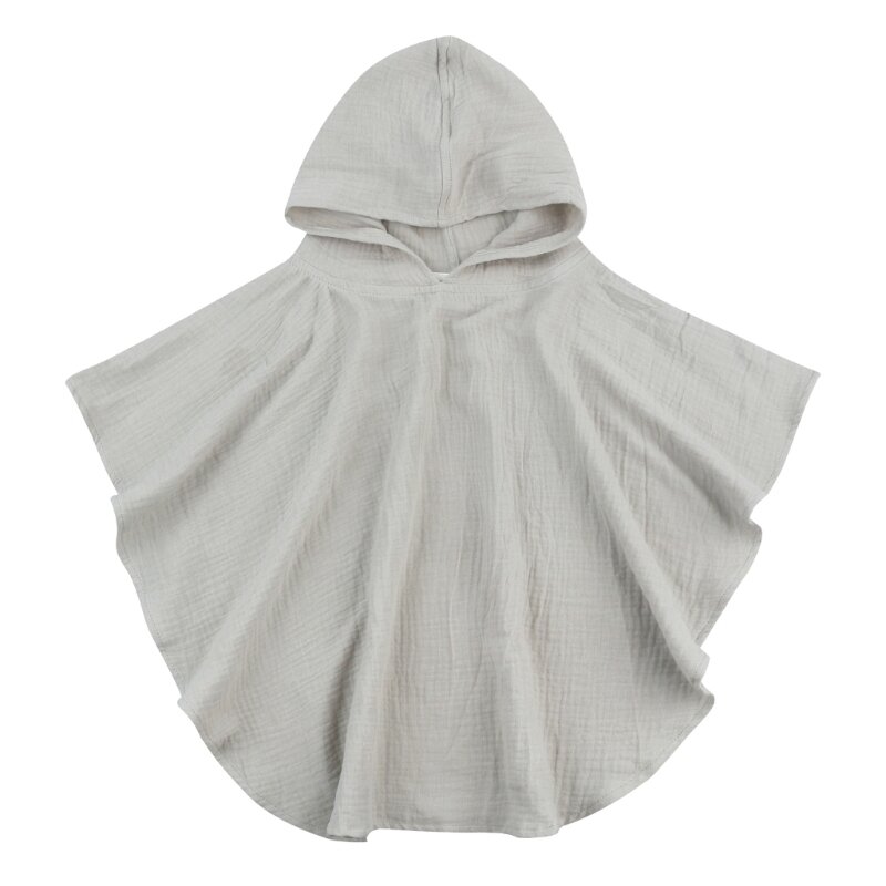 Toalla de baño absorbente con capucha para bebé, toalla portátil para recién nacido, G99C