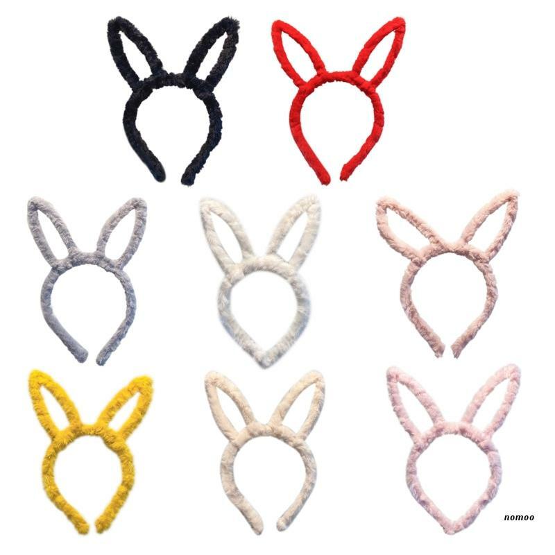 Bunny Ohren Stirnband Plüsch Ostern Kaninchen Ohren Cosplay für Kinder Erwachsene Eine Größe