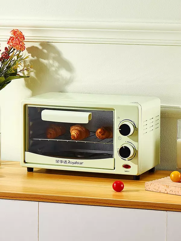 Royalstar-多機能自動ミニ電気ベーキングオーブン、大容量、家庭用、小、12 l