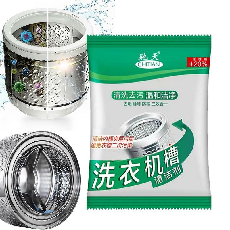 Washer Machine Cleaner 75g Laundry Machine Tub Cleaner Easy Stain Removal Fast Decontamination Washer Cleaner Gentle Washer